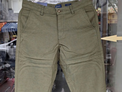 Quần dài linen đũi với chất vải cotton thoáng mát phù hợp đi biển hay đi du lịch 6