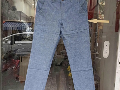 Quần dài linen đũi với chất vải cotton thoáng mát phù hợp đi biển hay đi du lịch 8