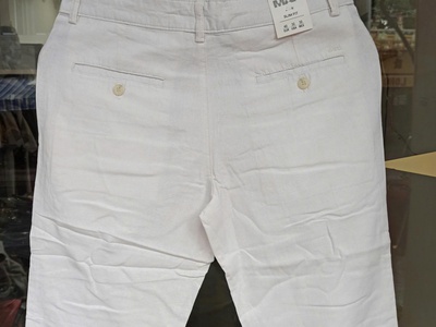 Quần dài linen đũi với chất vải cotton thoáng mát phù hợp đi biển hay đi du lịch 13