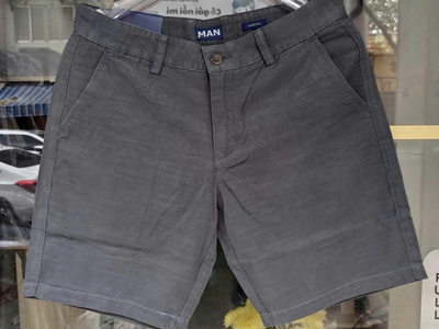 Quần short linen Đũi - chất vải cotton linen thoáng mát 0