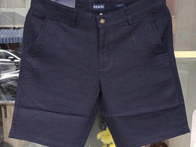 Quần short linen Đũi - chất vải cotton linen thoáng mát 5