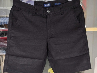 Quần short linen Đũi - chất vải cotton linen thoáng mát 6