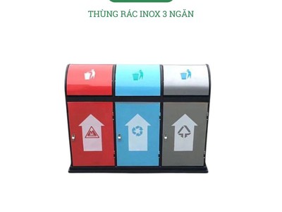 Thùng Rác Inox 3 Ngăn Từ Greendo Sự Lựa Chọn Tối Ưu Cho Môi Trường Và Không Gian Sống Của Bạn 0