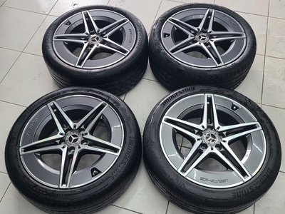Bán bộ mâm zin mercedes c300 amg 18  inch đẹp chuẩn chỉ 1