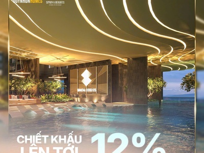 Gía tốt nhất SIMONA HEIGHTS - Căn hộ 2PN , 2WC - Cách biển  QUY NHƠN 200M 2