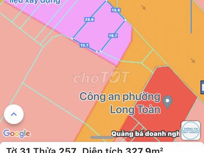 Hot  hot   hot   chính chủ cần bán  328m2 đất ở đô thị 1