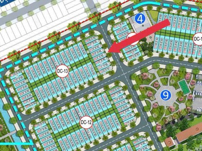 Suất đầu tư chỉ 1 tỷ 550 triệu bán đất nền dc13 - 24, 87.5m  - khu đô thị cầu trúc sông công 0