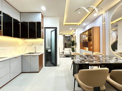 Nhàcạnhtrường đoànthị điểm,nam từ liêm,thang máy,oto ,45mx6t,mt 5m,14,8ty 1