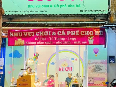 Chuyển nhượng quán khu vui chơi   cà phê trẻ em 0