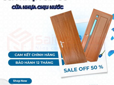 Khái quát về cửa nhựa chịu nước tại SaiGonDoor 2