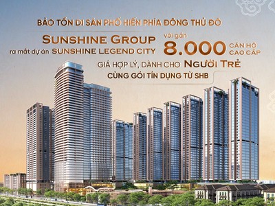 Xuống cọc ngay chung cư sunshine legend city giá chỉ 50tr mét vuông 0