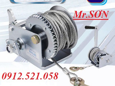 Bộ tời, Hệ tời, tời cáp quay tay mini 272kg tới 1 TON Hà Nội 0912521058 Kim khí THANH SƠN cung ứng 6
