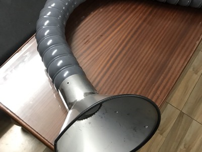 Tay dẫn khoí hàn,Ống nhựa plastic xoay 360 độ  dẫn khói hàn, ,bụi, hơi nóng,  điều chỉnh mọi hướng 2