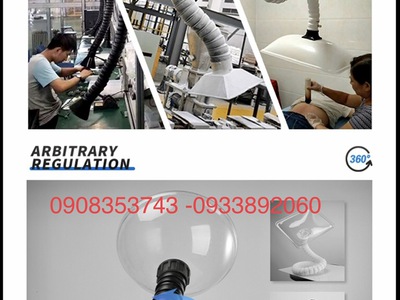 Tay dẫn khoí hàn,Ống nhựa plastic xoay 360 độ  dẫn khói hàn, ,bụi, hơi nóng,  điều chỉnh mọi hướng 7
