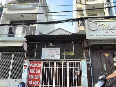 Hiếm   nhà c4 2mttrước   sau đường hà đặc, p. trung mỹ tây, q12 1