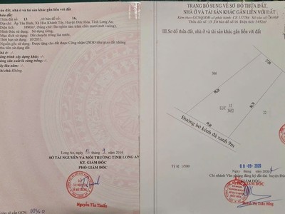Bán đất ở long an tổng diện tích 2 mảnh 7200 m2 giá cả thương lượng với người mua 0