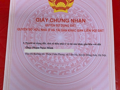 Chính chủ bán đất góc 2 mặt tiền sát nhà văn hóa, khu đấu giá dục tú 1 2