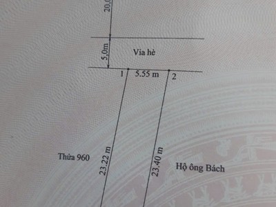 Chính chủ cần bán lô đất mặt đường bùi viện, lê chân, tp hải phòng 0