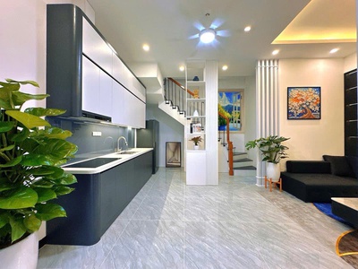 Nhà đẹp quan nhân - vị trí hiếm 02 thoáng trước nhà hơn 3m - hình ảnh thật 1