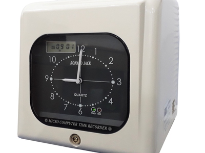 Phân phối máy chấm công thẻ giấy RJ 990A/N - tặng kèm 300 thẻ   kệ 0
