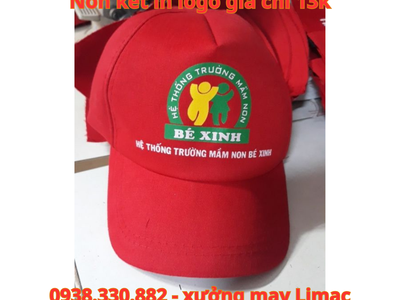 Cơ sở sản xuất nón kết đỏ hệ thống trường mầm non bé xinh 2
