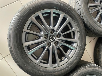 Thanh lý bộ mâm lốp mazda cx8 lốp 225/55/17 gai dày 1