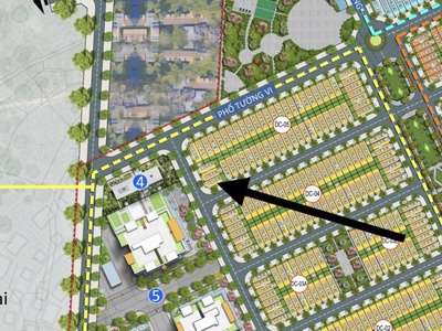 Bán lô góc 2 mặt tiền khu đô thị cầu trúc sông công 114.5m, vị trí đẹp đối diện noxh, giá 2.7 tỷ 0