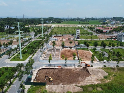 Bán lô góc 2 mặt tiền khu đô thị cầu trúc sông công 114.5m, vị trí đẹp đối diện noxh, giá 2.7 tỷ 3