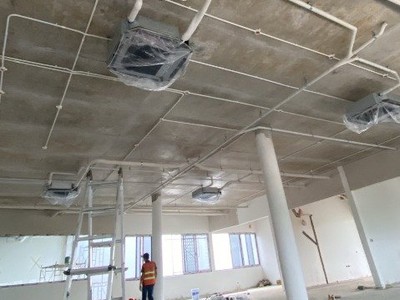 Lắp máy lạnh Âm Trần LG ZTNQ48LMLA0  cho quán ăn trọn gói giá rẻ 0