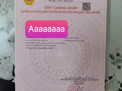Chính chủ bán đất tặng nhà 3 tầng- full nội thất - trục chính ql1b   đồng hỷ, thái nguyên 4