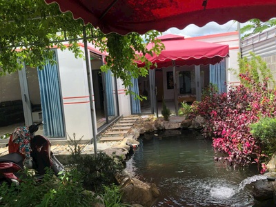 Duy nhất 01 căn nhà vườn có hồ cá koi siêu xinh ở diên toàn - gần đường võ nguyên giáp - diên khánh 4