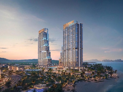Căn hộ nghỉ dưỡng biển aria bay hạ long   mặt tiền vịnh không bị che chắn 1
