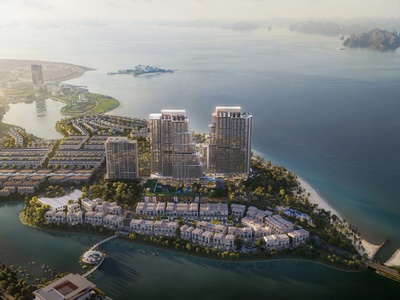 Căn hộ nghỉ dưỡng biển aria bay hạ long   mặt tiền vịnh không bị che chắn 2