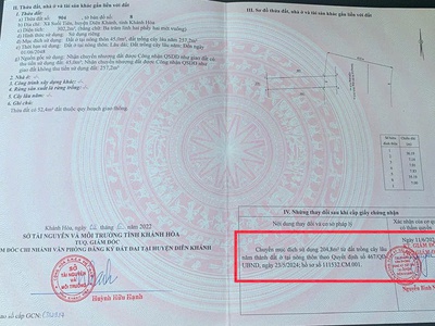 Cần Bán Lô Đất Suối Tiên   Diên Khánh   Mặt tiền đường HL39  QH rộng 42m , vị trí cực đẹp 3