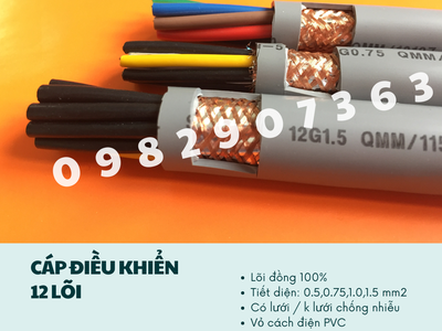 Cáp Điều Khiển 12 Lõi phân phối Hà Nội, Đà Nẵng, TP HCM 2