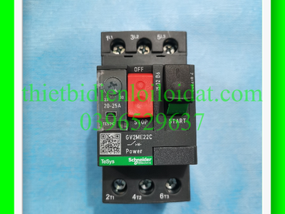 Cầu dao bảo vệ Schneider GV2ME22C 0