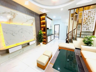Nhà Lĩnh Nam   Vĩnh Hưng đẹp 5 tầng - xây mới tinh - full nội thất - giá Hơn 6 tỷ 1