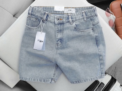 Quần short jean BTM form trên gối 1