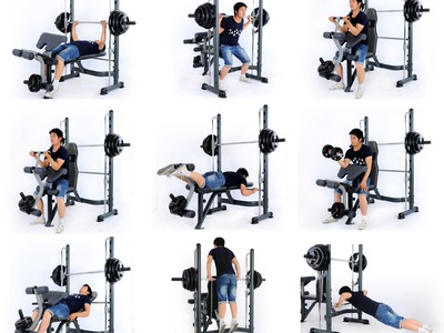 Top 6 bài tập cùng ghế tập tạ đa năng hiệu quả nhất 0