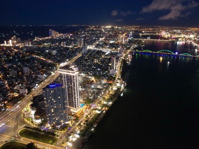 Căn góc 2PN, trung tâm Đà Nẵng, view sông Hàn, thành phố và biển giá 7 tỷ 3