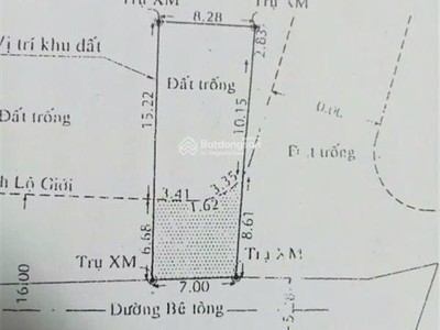 Cần bán gấp lô đất 2 mặt tiền, view sông sài gòn. dt 166,6m  linh đông, thủ đức - hướng đông nam 1