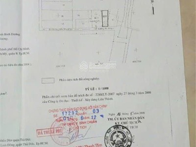 Cần bán gấp lô đất 2 mặt tiền, view sông sài gòn. dt 166,6m  linh đông, thủ đức - hướng đông nam 2