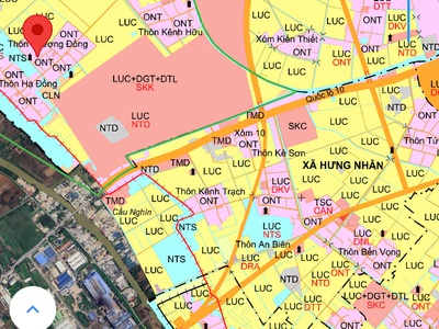 Hot  sở hữu đất đẹp lô góc tổng 662m2 full thổ cư chia làm 2 bìa 1