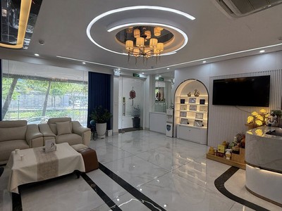 View dòng sông xanh - trung tâm cầu giấy -tòa vp 8 nổi 1 hầm - vỉa hè 7m. 1