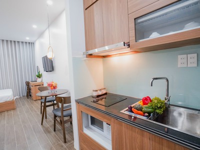 Cho thuê căn hộ tách bếp Vinhomes Marina, 1 ngủ  35m2 . 7