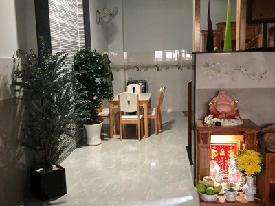 Bán nhà  5x15  mặt tiền đặng thúc vịnh   hóc môn giá tốt 2