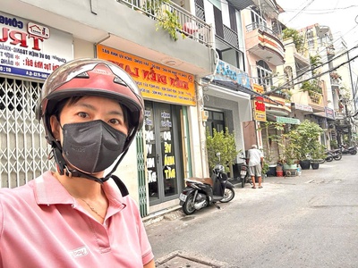 Bán nhà mặt tiền đường đoàn như hài-  2 xe hơi tránh nhau- thông ra nguyễn tường tộ- hoàng diệu- 0