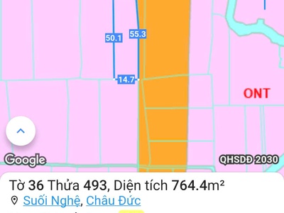 Chủ bán 55m mặt tiền 56b suói nghệ 0