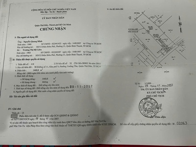 Chính chủ cần bán lô đất vị trí đẹp thủ đức, hồ chí minh. 4