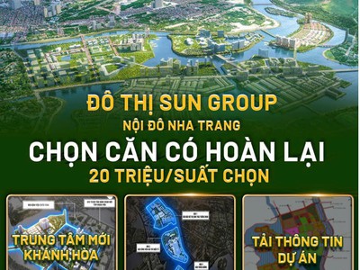 Chuẩn bị mở bán block khu đô thị hỗn hợp sủngoup 0